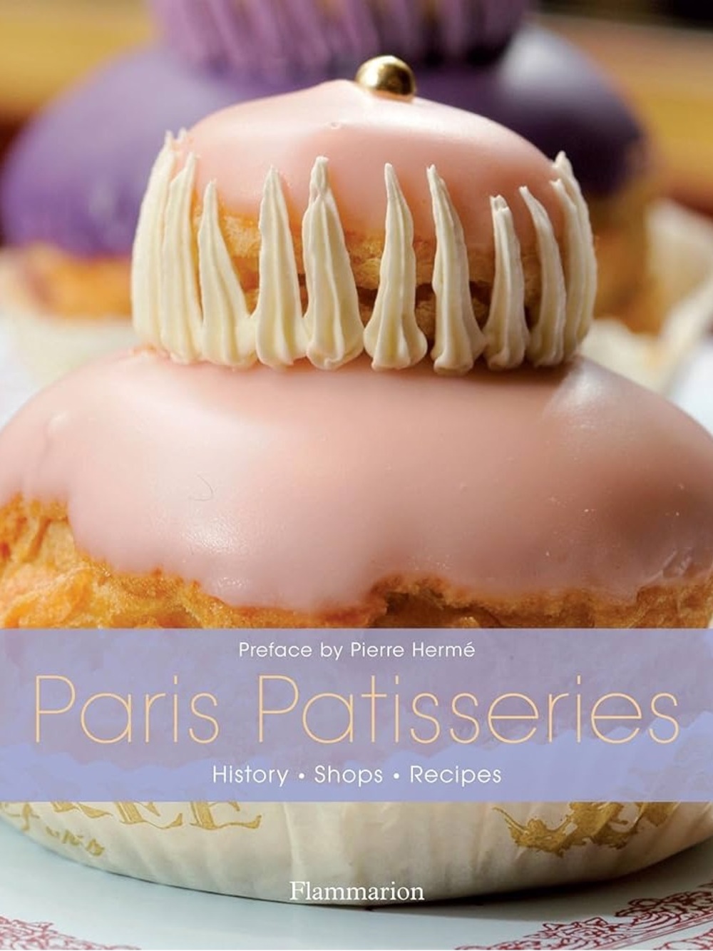 Barnes & Noble Pink and Purple Paris Patisseries Cover Art